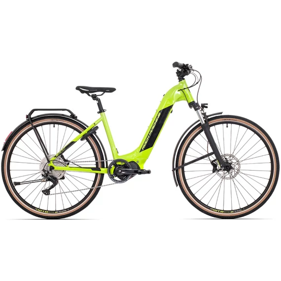 Rock Machine Crossride INT e500 Touring elektromos cross kerékpár [19" (L), fényes sárga/fekete] kerékpáros