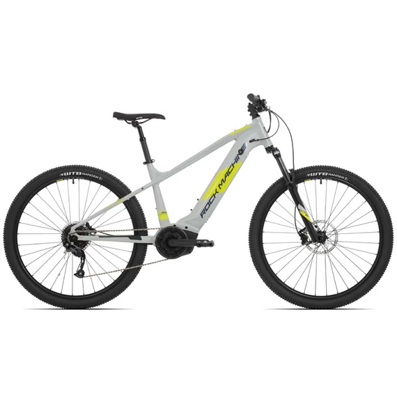 Rock Machine Torrent INT e50-29 B elektromos MTB kerékpár [17" (M), fényes világosszürke/szürke/sárga] kerékpáros