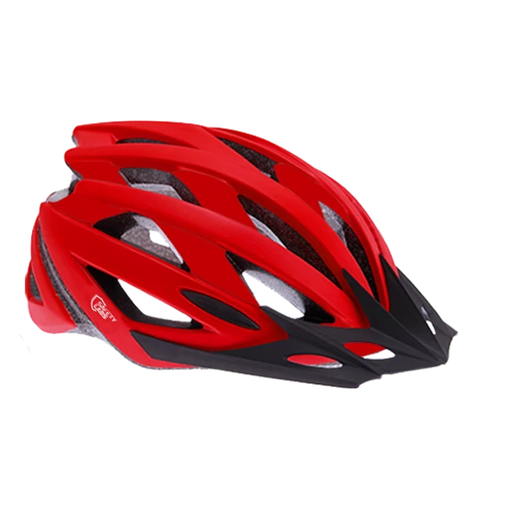 Safety Labs Piste kerékpáros sisak [fényes piros, 51-55 cm (S)]
