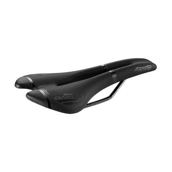 Selle San Marco Aspide Open-Fit Racing nyereg [142 mm, fekete, 277 mm] kerékpáros