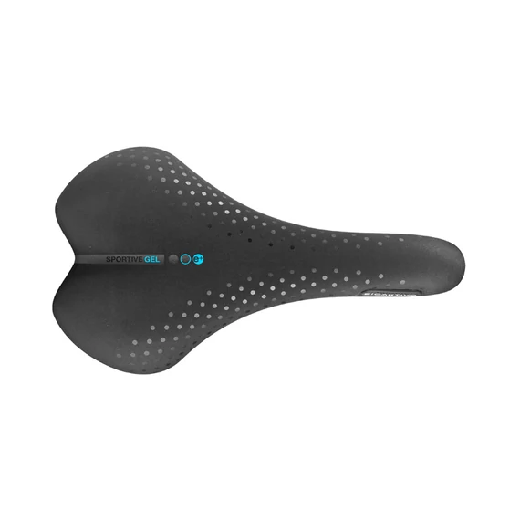 Selle San Marco Sportive Small Full-Fit Gel nyereg [fekete] kerékpáros
