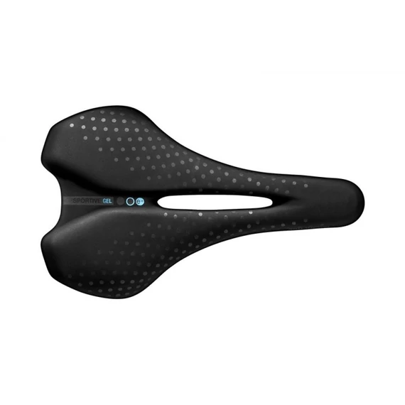 Selle San Marco Sportive Small Open-Fit Gel nyereg [fekete] kerékpáros