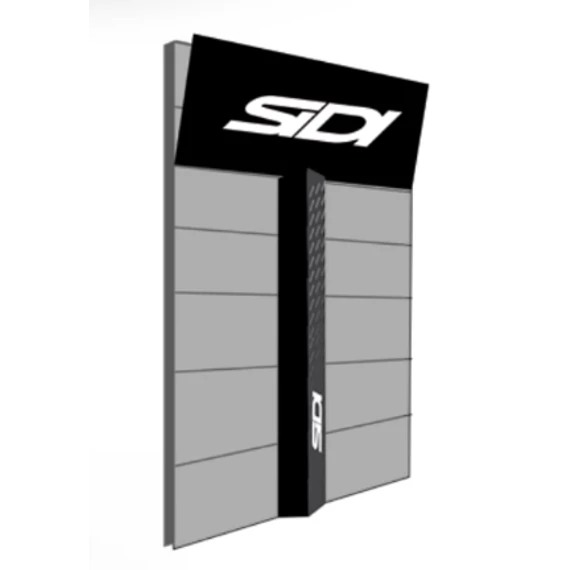 SIDI Wall Pro Banner márka logó faliállványra kerékpáros