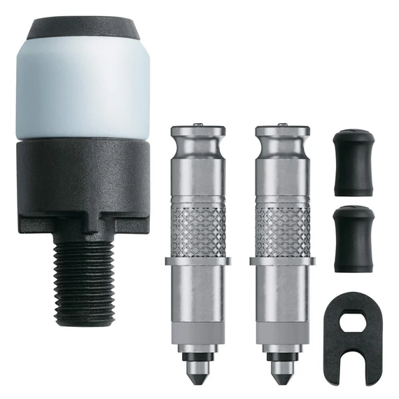 SKS-Germany Clik Valve Dunlop szelepátalakító szett + Clik Tec pumpafej adapter kerékpáros