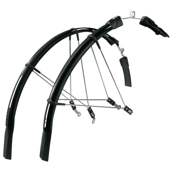 SKS-Germany Raceblade Long sárvédő szett [fekete] kerékpáros