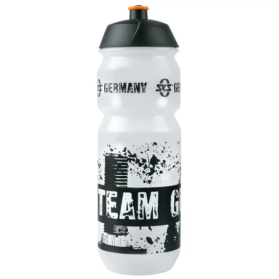 SKS-Germany Team Germany kulacs [átlátszó-fekete, 500 ml] kerékpáros