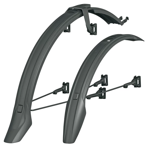 SKS-Germany Veloflexx 55 sárvédő szett [fekete] kerékpáros