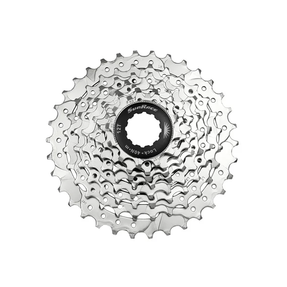 Sunrace CSM637 7 sebességes fogaskeréksor [nikkel, 11-28, Dobozos] kerékpáros