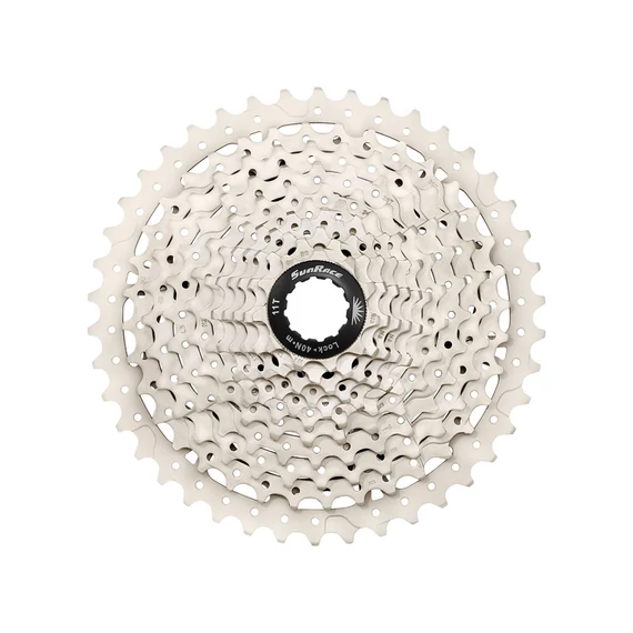 Sunrace CSMS8 11AY 11 sebességes fogaskeréksor [ezüst-fekete, 11-42] kerékpáros