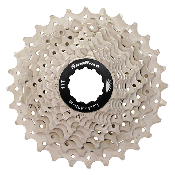Sunrace CSRS3 11 sebességes fogaskeréksor [ezüst-fekete, 11-32] kerékpáros