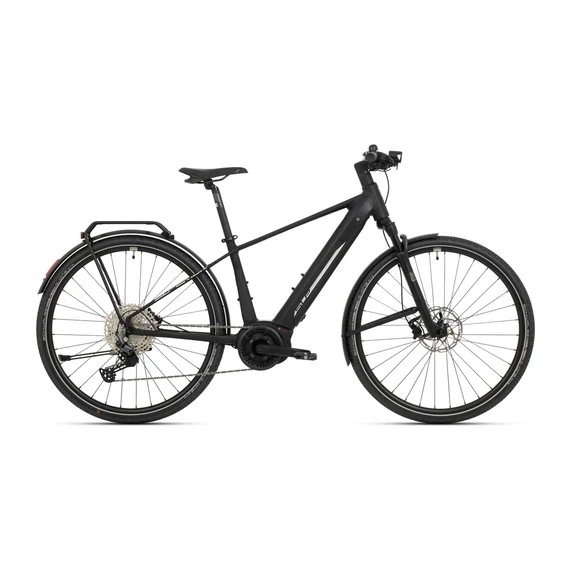 Superior eXR 6090 B Touring elektromos trekking kerékpár [19" (L), matt fekete] kerékpáros