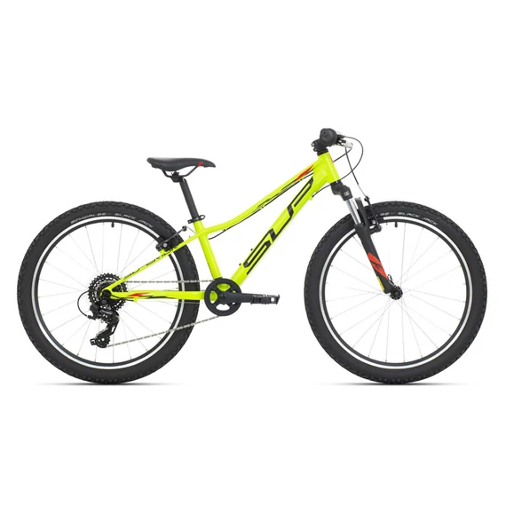 Superior Racer XC 24 24"-os kerékpár [11", matt lime/piros] kerékpáros