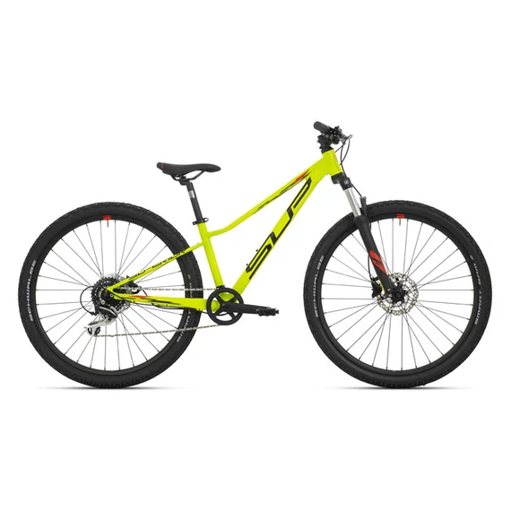 Superior Racer XC 27 DB 27.5"-os junior kerékpár [15.5" (S), matt lime/piros] kerékpáros