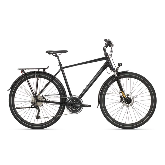 Superior STK 700 trekking kerékpár [58 cm, fényes fekete] kerékpáros