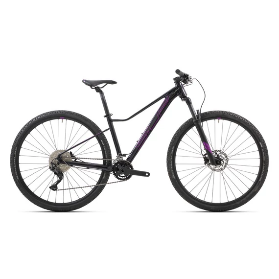Superior XC 879 W női XC kerékpár [16" (S), fényes fekete-szivárvány/lila] kerékpáros