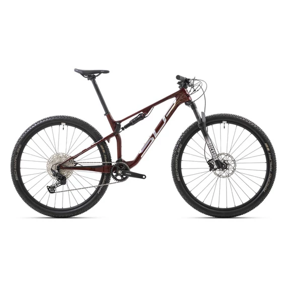 Superior XF 929 RC XC kerékpár [19" (L), fényes sötétpiros/króm] kerékpáros