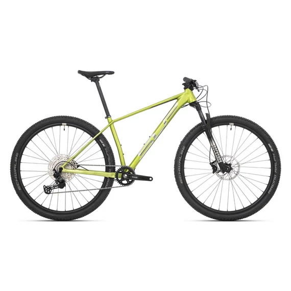 Superior XP 919 XC kerékpár [21" (XL), matt lime/króm ezüst] kerékpáros