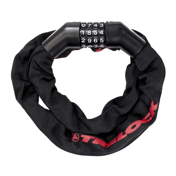 Trelock BC 360 Code számzáras láncos zár [110 cm] kerékpáros