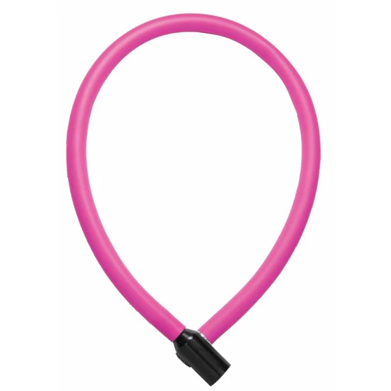 Trelock KS 106 60/6 kulcsos huzalos zár [pink] kerékpáros