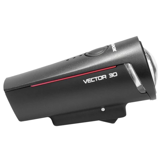 Trelock LS 300 I-GO® Vector 30 akkumulátoros első lámpa kerékpáros