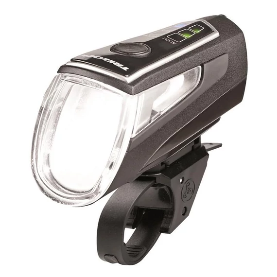 Trelock LS 560 I-GO® Control + LS 720 akkumulátoros első+hátsó lámpa [fekete] kerékpáros