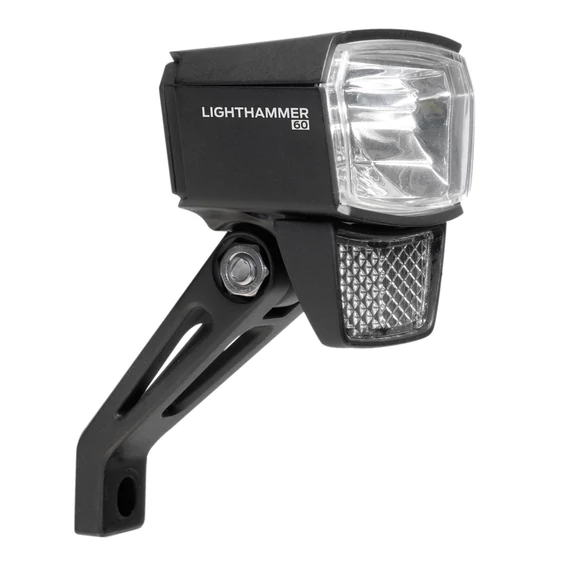 Trelock LS 800 LIGHT HAMMER 60 + ZL 410 AM első lámpa ebike akkumulátorhoz kerékpáros