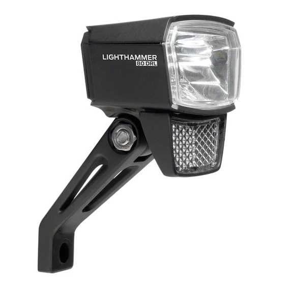 Trelock LS 830 T-Light Hammer 80 ZL 410 AM első lámpa ebike akkumulátorhoz kerékpáros