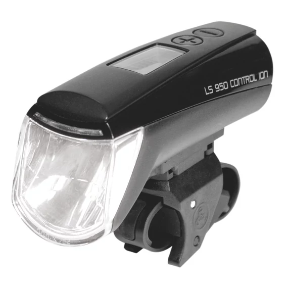 Trelock LS 950 Control ION + LS720 akkumulátoros első+hátsó lámpa [fekete] kerékpáros