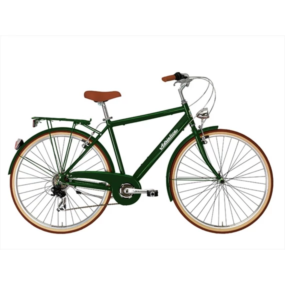 Adriatica kerékpár RETRO 28 6s zöld 55 cm kerékpáros