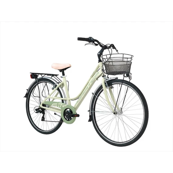 Adriatica kerékpár SITY 3 700C 18s női zöld kerékpáros