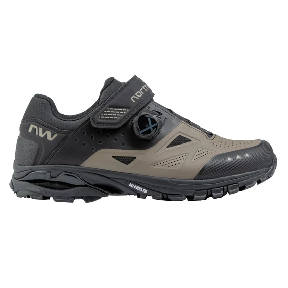 Cipő NORTHWAVE All Terrain SPIDER PLUS 3 43 HOMOK/FEKETE kerékpáros