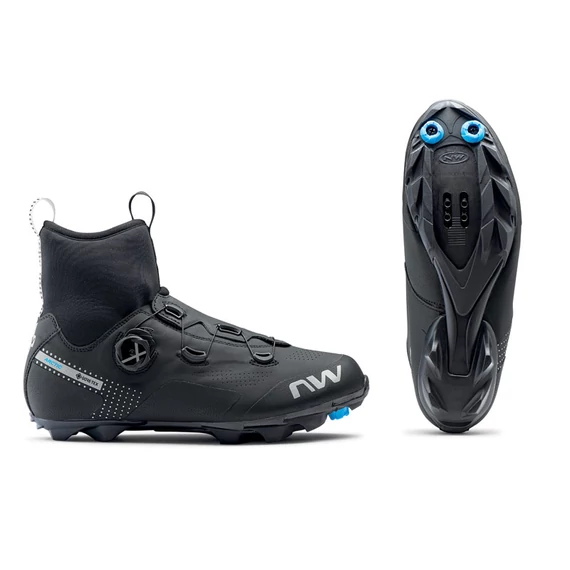 Cipő NORTHWAVE MTB CELSIUS XC ARCTIC GTX, 48 téli, fekete kerékpáros