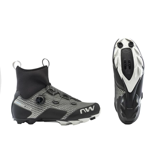 Cipő NORTHWAVE MTB CELSIUS XC ARCTIC GTX, téli, fekete/szürke 42 kerékpáros