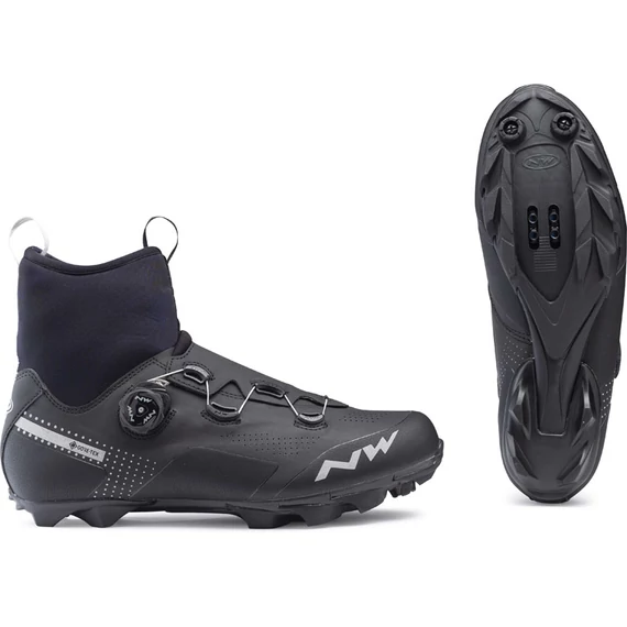 Cipő NORTHWAVE MTB CELSIUS XC GTX 43 téli, fekete kerékpáros