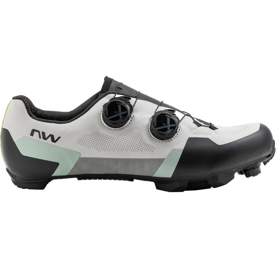 Cipő NORTHWAVE MTB EXTREME XT 44 VILÁGOSSZÜRKE/ZSÁLYAZÖLD kerékpáros