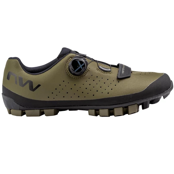 CIPŐ NORTHWAVE MTB HAMMER PLUS 39,5 ZÖLD/FEKETE kerékpáros