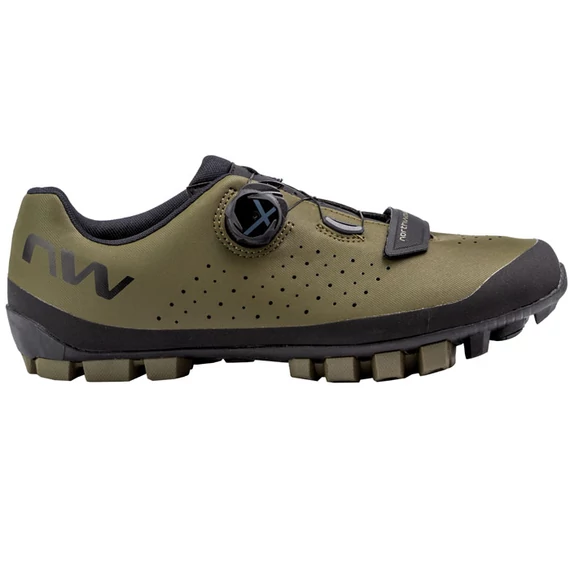 CIPŐ NORTHWAVE MTB HAMMER PLUS 47 ZÖLD/FEKETE kerékpáros