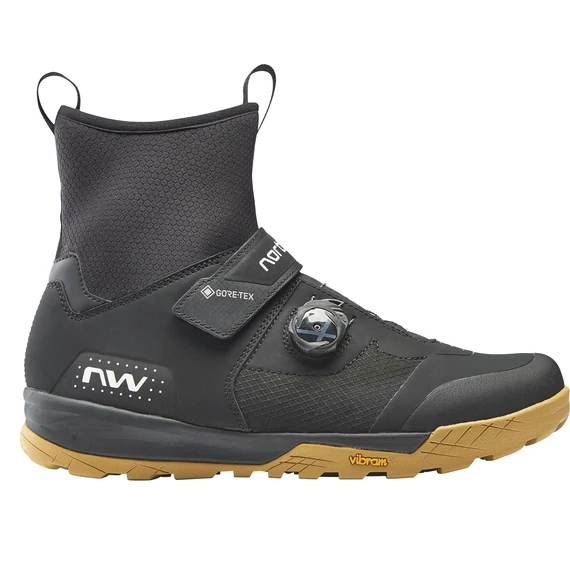Cipő NORTHWAVE MTB KINGROCK PLUS GTX 42 téli, fekete/homok MINTA kerékpáros