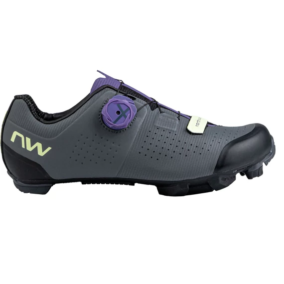 Cipő NORTHWAVE MTB RAZER WMN N 41,5 SZÜRKE/LILA kerékpáros