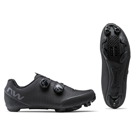 CIPŐ NORTHWAVE MTB REBEL 3 41,5 FEKETE kerékpáros