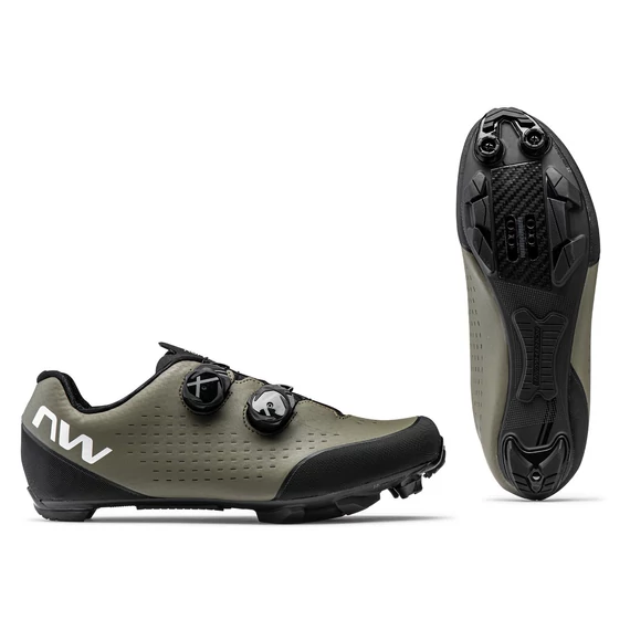 CIPŐ NORTHWAVE MTB REBEL 3 45,5 SÖTÉTZÖLD kerékpáros