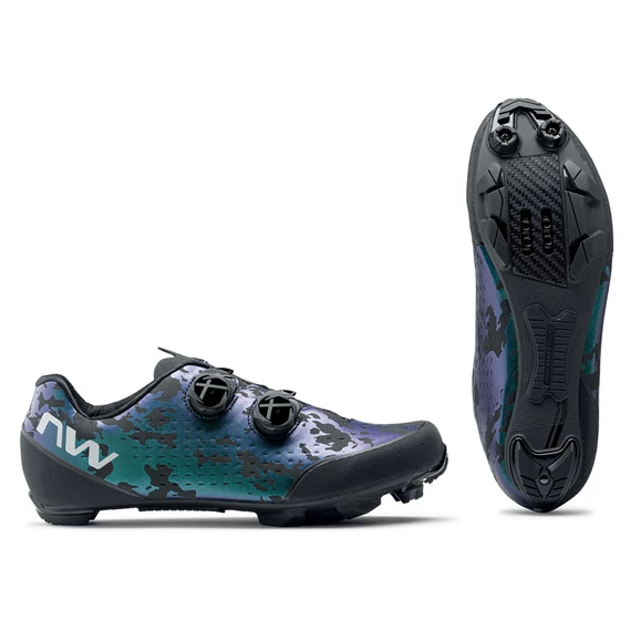 Cipő NORTHWAVE MTB REBEL 3 45,5 színváltós kerékpáros