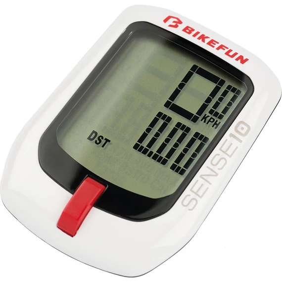 Computer BIKEFUN SENSE10 vezetékes - T10WHT kerékpáros