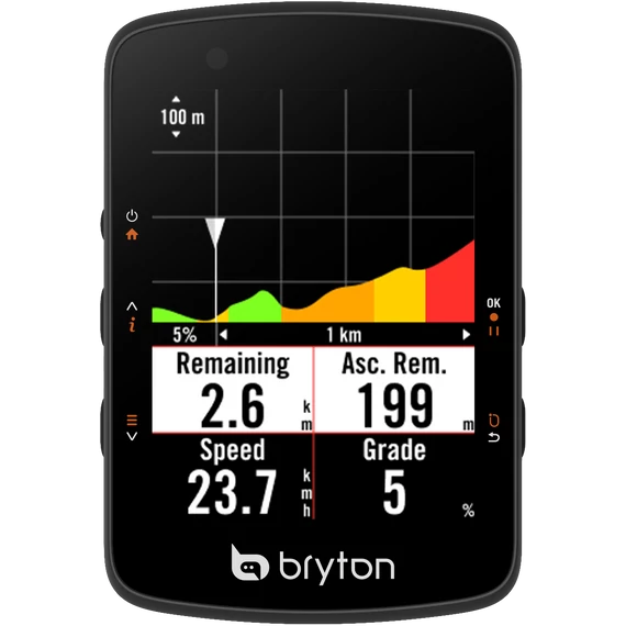 Computer BRYTON RIDER 550 D GPS komputer szett kerékpáros