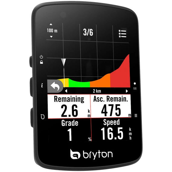 Computer BRYTON RIDER 650 E GPS komputer kerékpáros