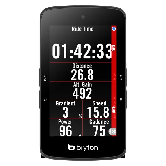 Computer BRYTON RIDER S800 T GPS komputer szett kerékpáros