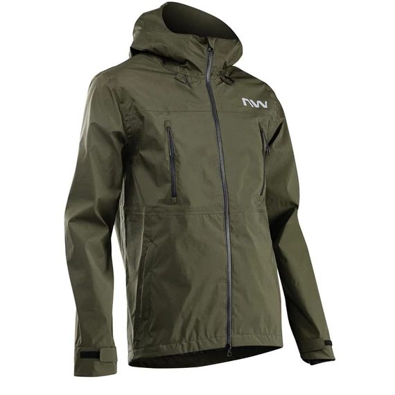 Dzseki NORTHWAVE NOWORRY HARDSHELL zöld kerékpáros