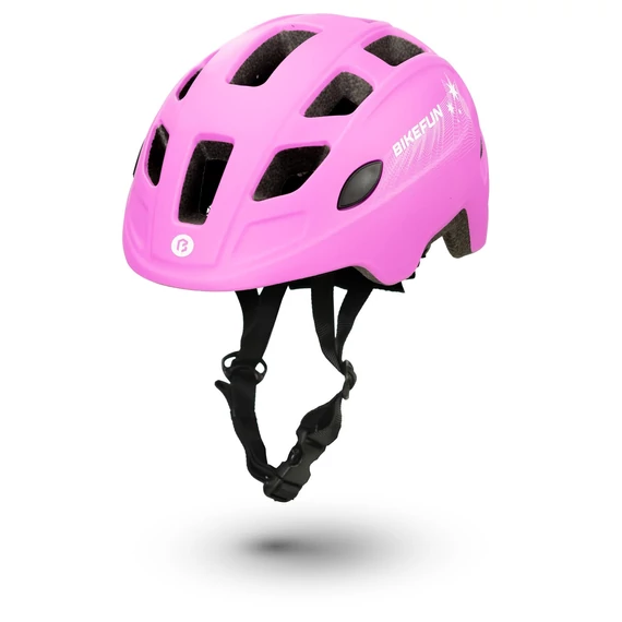Fejvédő sisak sisak BIKEFUN BREEZE XS pink 44-58 cm kerékpáros