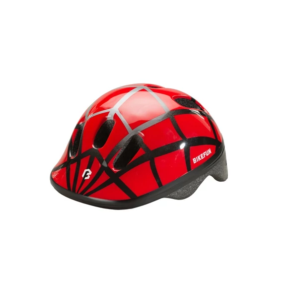 Fejvédő sisak sisak BIKEFUN DUCKY piros - MV6-2-R kerékpáros