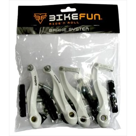 Fék szett BIKEFUN V 7011 fehér kerékpáros